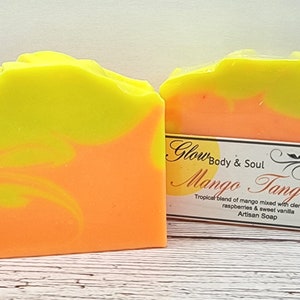 Mango Tangerine  Soap Handmade Cold Process
