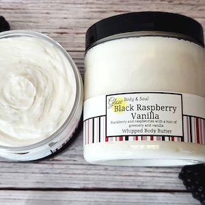 Black Raspberry Vanilla Body Butter Paraben Free Body Butter