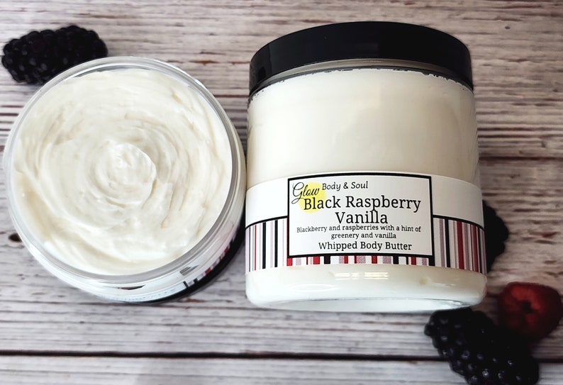 Black Raspberry Vanilla Body Butter Paraben Free Body Butter image 1