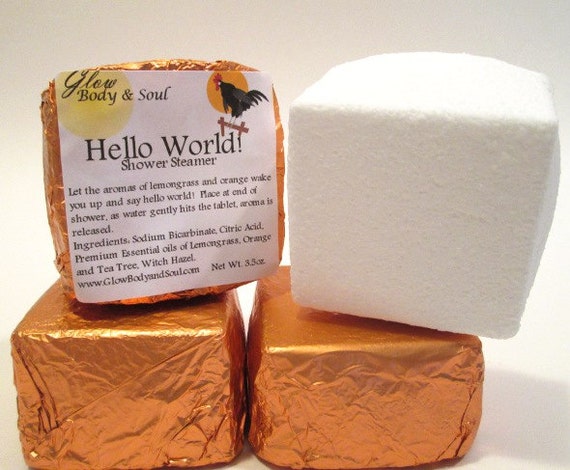 Shower Steamers Choice Of Scent Essential Oil Shower Fizzy Etsy