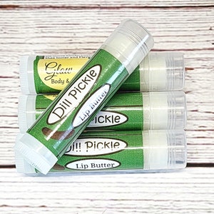 Dill Pickle Lip Butter Unsweetened Pickle Lip Balm