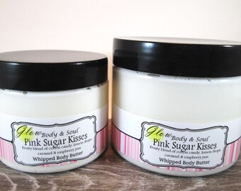 Pink Sugar Kisses Body Butter Paraben Free Body Butter