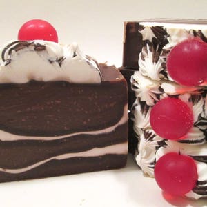 Hot Fudge Sundae Handmade Cold Process Soap Vegan Soap