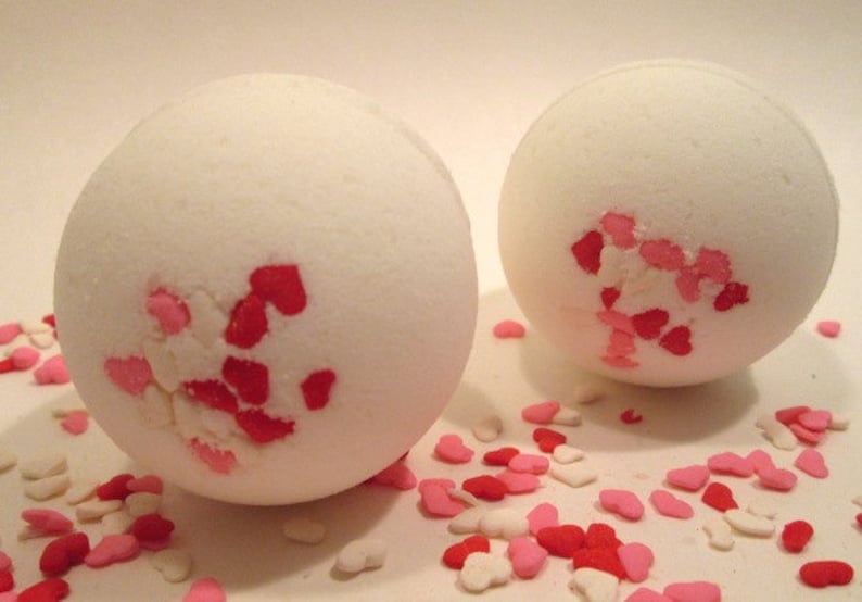 Flirt Bath Bomb Fizzy Bath Bomb Moisturizing Bath Bomb image 1