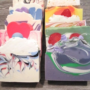 3 Soaps Handmade Soaps Your Choice of Soaps