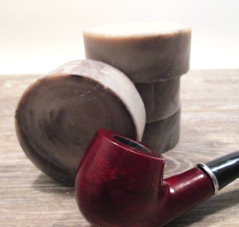 Tobacco and Bay Leaf Shaving Soap Cold Process Soap Men's Etsy