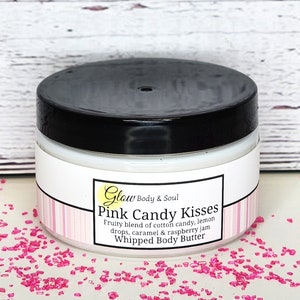 Mantequilla corporal Pink Candy Kisses Manteca corporal sin parabenos imagen 4