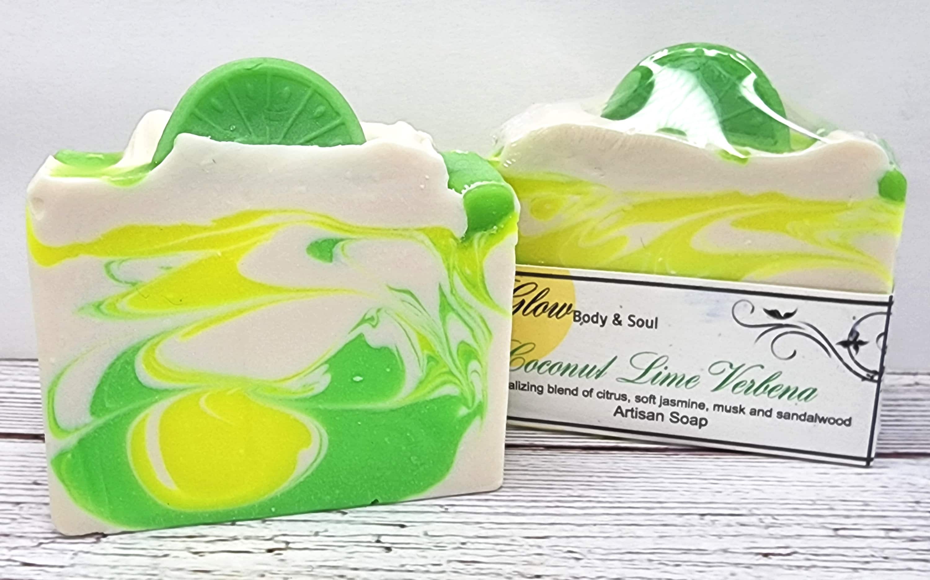Coconut Lime Verbena Artisan Soap Coconut Lime Verbena Artisan Soap
