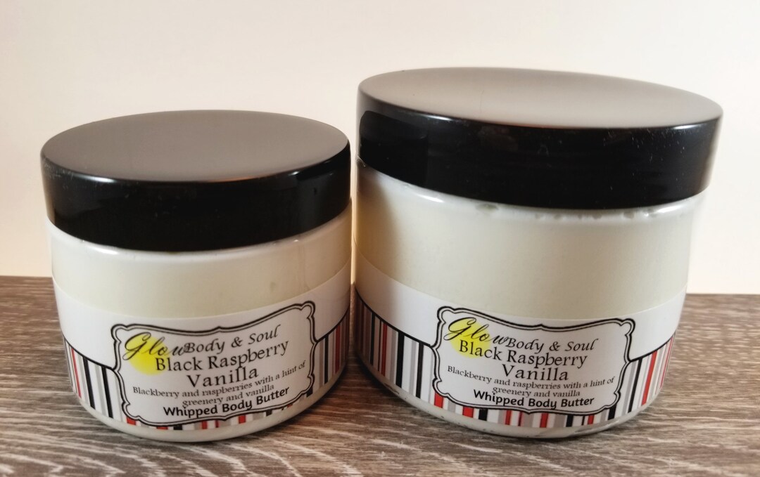 Black Raspberry Vanilla Body Butter Paraben Free Body Butter Etsy