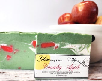 Country Apple Handmade Cold Process Soap