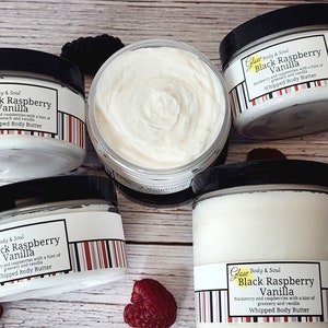 Black Raspberry Vanilla Body Butter Paraben Free Body Butter image 4