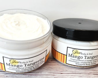 Mango Tangerine Body Butter Paraben Free Body Butter