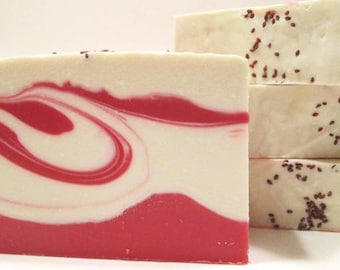 Cranberry Crush Handmade Cold Process Soap Handmade Vegan Soap