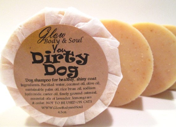You Dirty Dog Handmade Vegan all Natural Dog Soap | Etsy