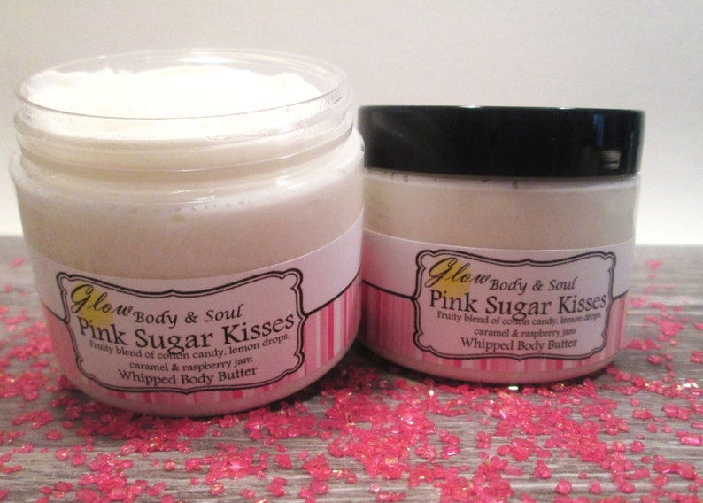 Pink Sugar Kisses Body Butter Paraben Free Body Butter image 3
