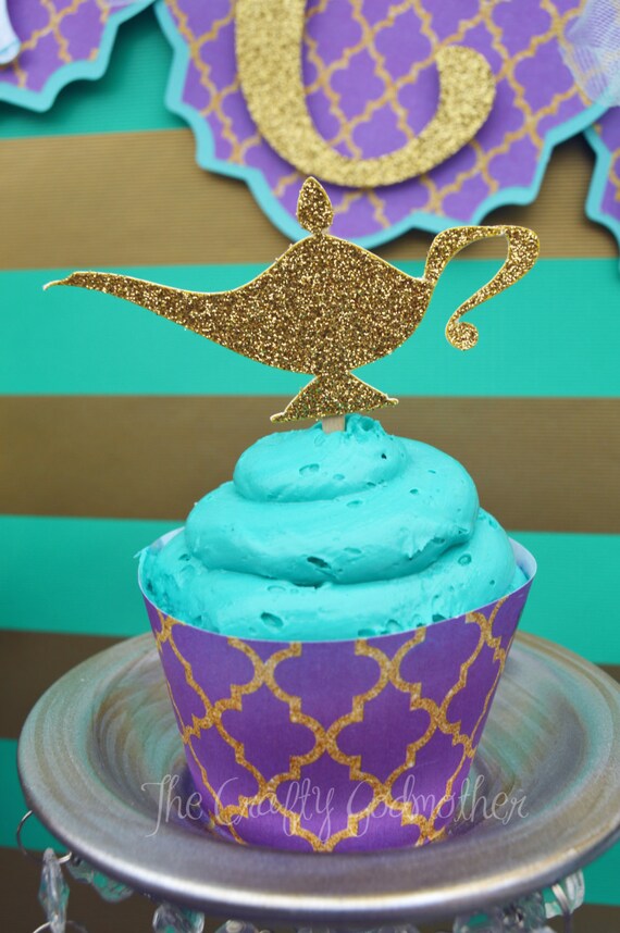 Download Jasmine Cake Toppers Aladdin Party Princess Jasmine Cupcake Toppers Princess Jasmine Printable Party Jasmine Birthday Printable Kitchen Dining Home Living