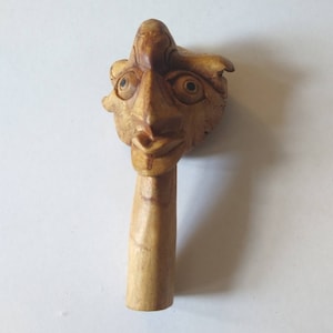 Balinese Root Carving Face