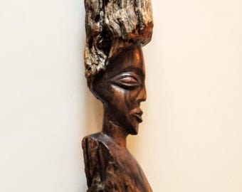 Stunning Zambian Woman's Statue