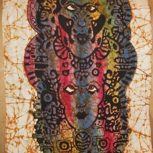 Colourful Hand Painted Javanese Batik - Etsy