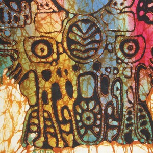 Colourful Hand Painted Javanese Batik - Etsy