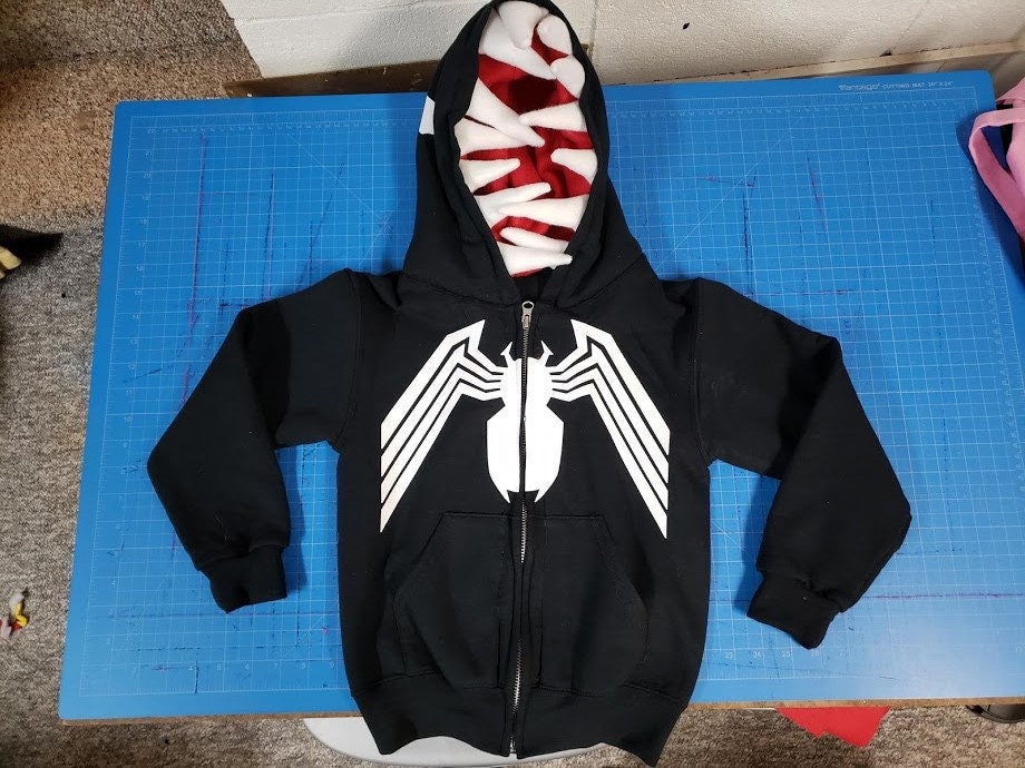 Venom Child Size Costume Hoodie - Etsy Canada