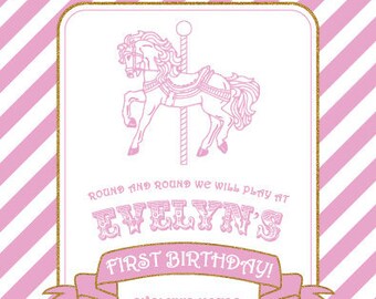 Invitation Balade Poney Etsy