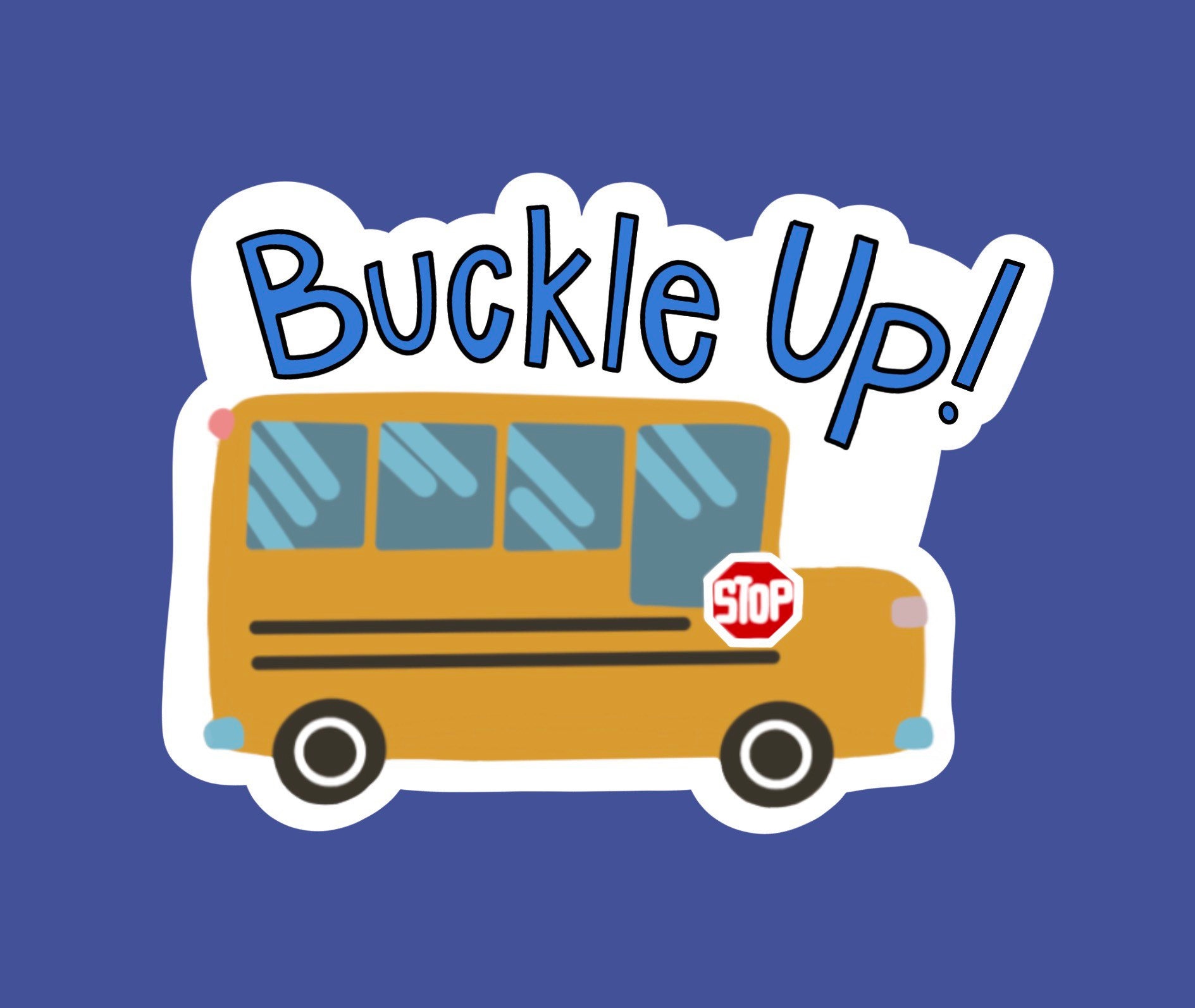 School Bus Sticker or Magnet | Teachers Week Gift | Back to School ...