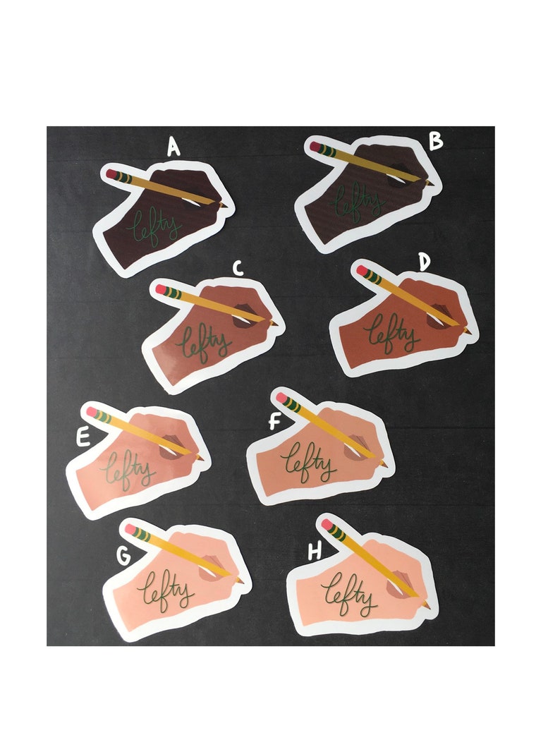 Lefty Sticker or Magnet | Laptop Sticker | Water Bottle Sticker | Left ...