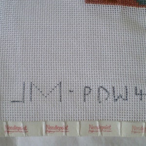 JAZZ BAND by Prince Duncan Williams- Needlepoint Jazz band picture- completed needlepoint for pillow top or frame- colorful New Orleans jazz image 10