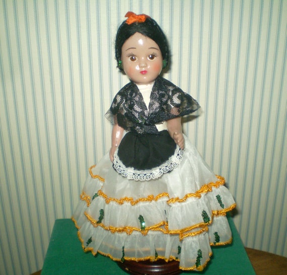 vintage mexican doll