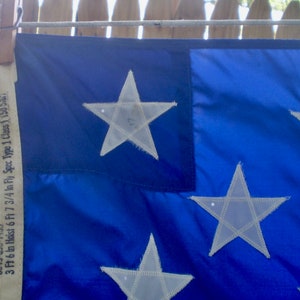 American FLAGPOLE FLAG- With Rope Halyard to Connect to the Pole Rope