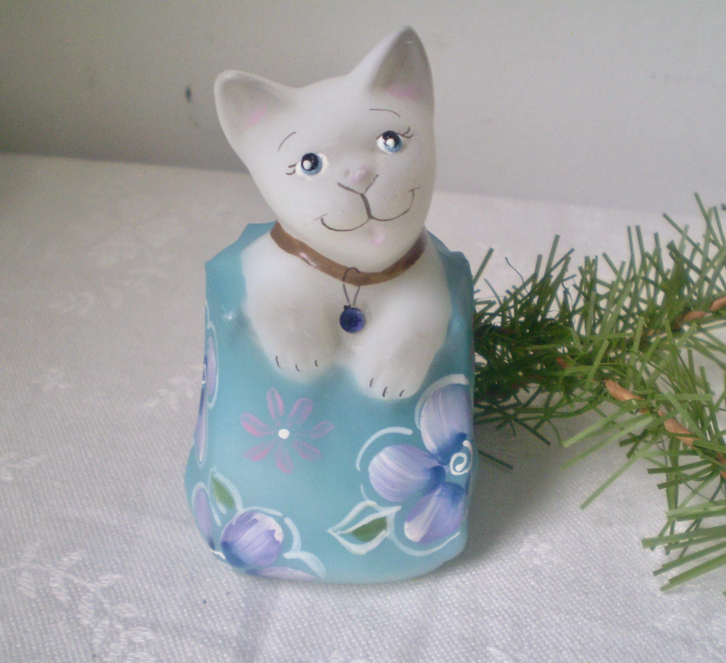 Fenton Cat - Etsy