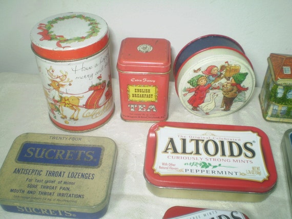 Vintage ALTOIDS Great Britain Tin INSERT Original Peppermint Empty