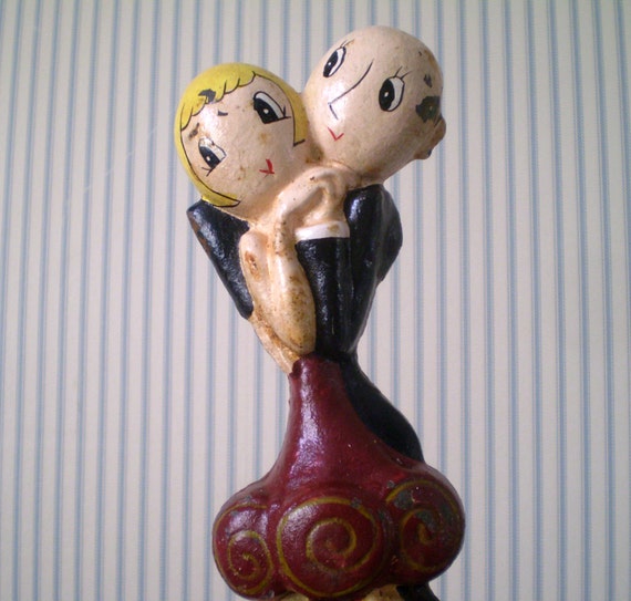 Sale Anne Fish Art Deco Charleston Dancers Door Etsy