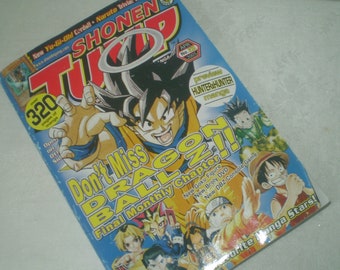 SHONEN JUMP magazine- Final chapter of Dragon Ball Z- 350 pages Manga stars and stories- Graphic Novel in English- Anime heroes