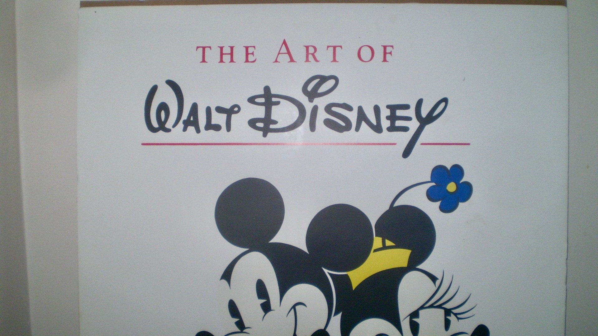 Sale- DISNEY Poster- MICKEY & MINNIE- Art of Walt Disney Special 