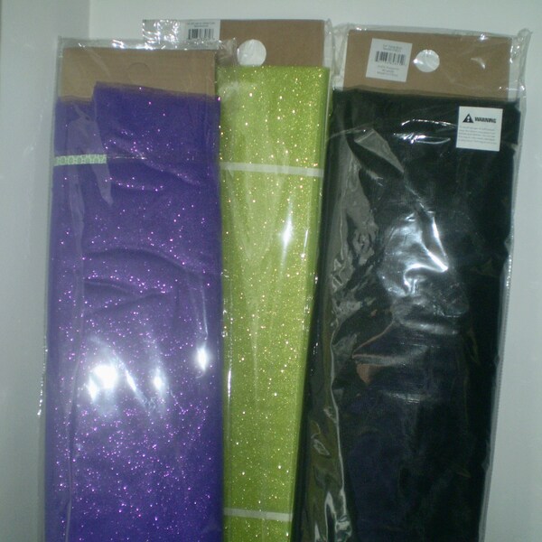 Glimmer Tulle - 54-inches Wide Lime By the Bolt