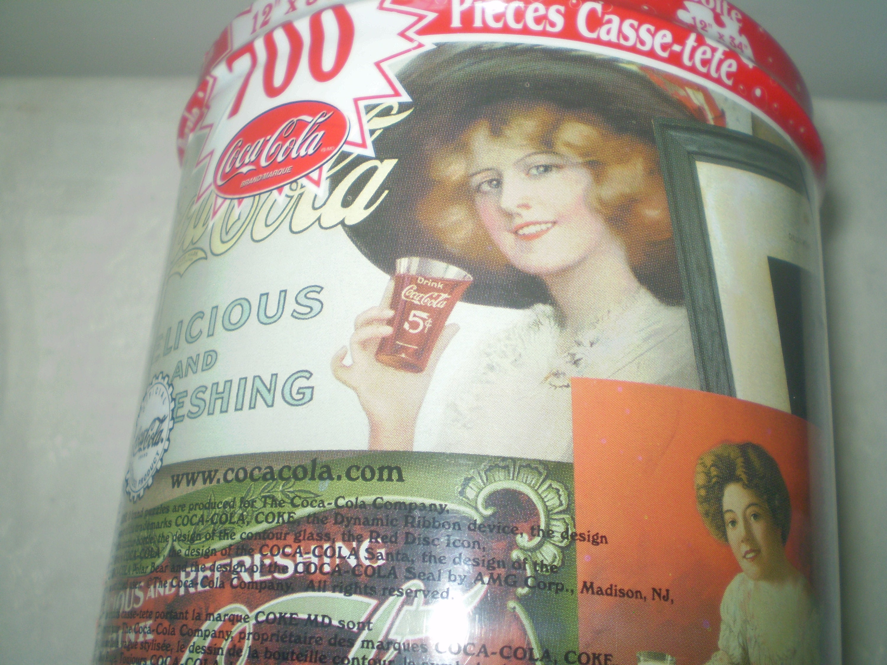 NEW! Coca-Cola Coke Can 3D Jigsaw Puzzle Incredipuzzle - 40 Piece
