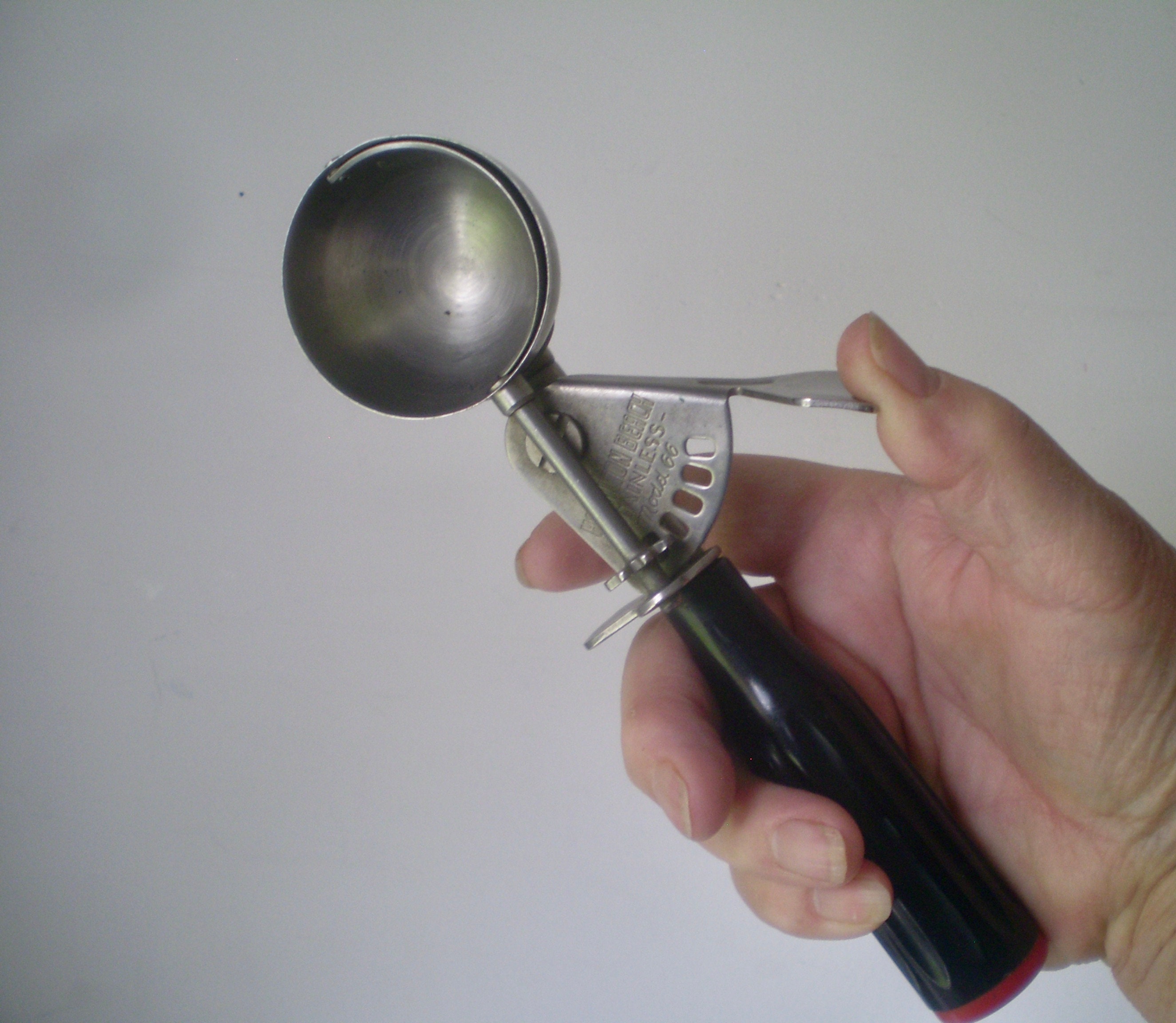 Vintage LARGE or SMALL Ice Cream Scoop, Thumb Release Ice Cream