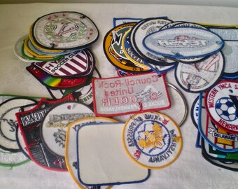 Vntg 60+ SOCCER PATCHES- Mid Atlantic Soccer Patches From