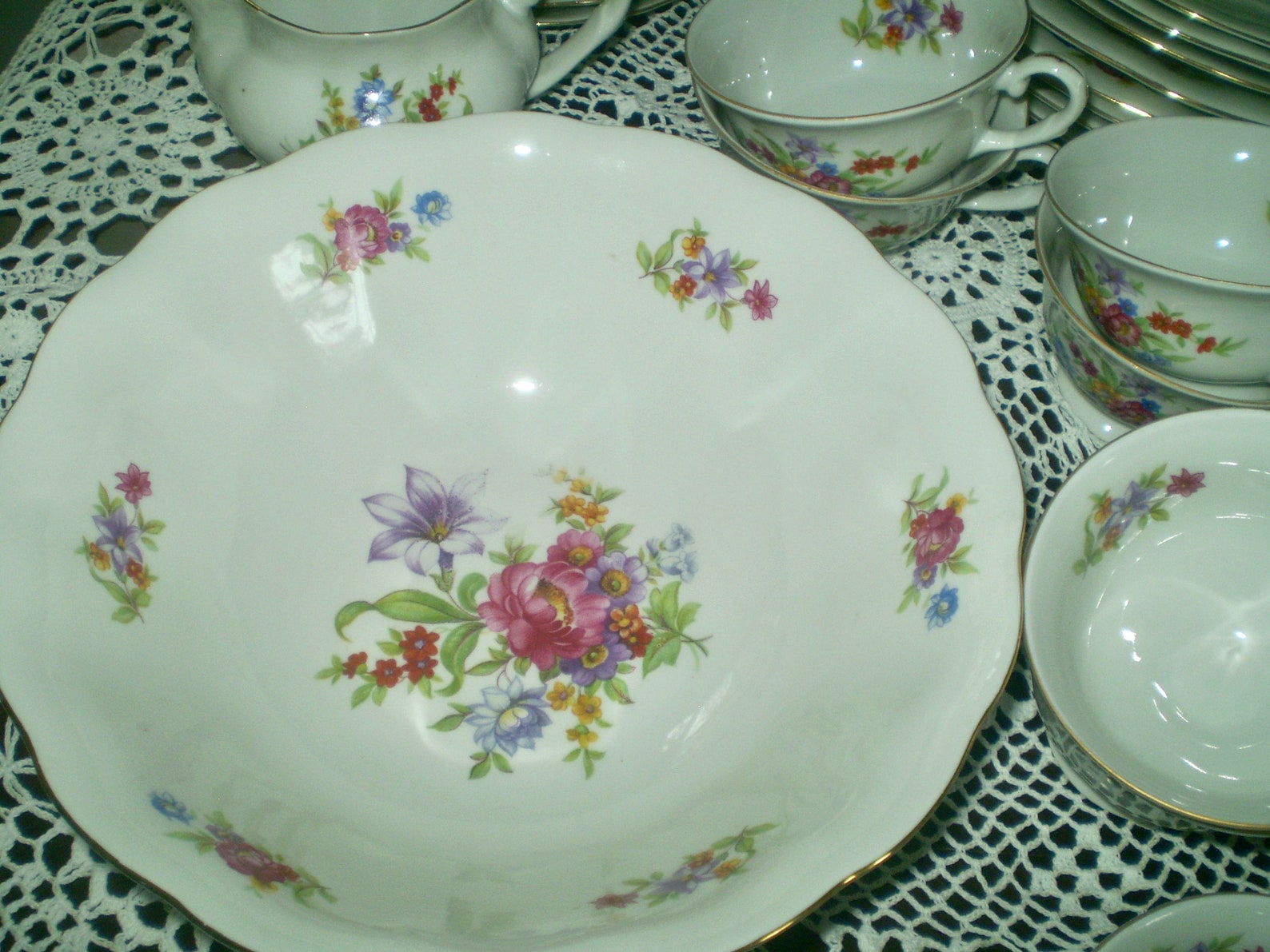 Jarolina or Favolina Fine China Service for 8 Made in Poland Etsy