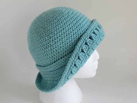 crochet wide brim hat pattern