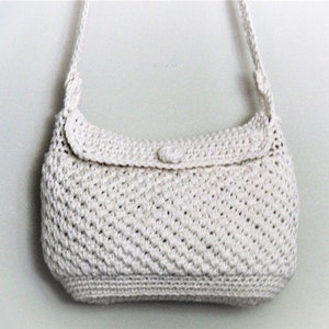 Häkelanleitung - Sommerliche Umhängetasche - Strandtasche - Einfache Häkeltasche - Umhängetasche - Klein - Mittel - Groß - Meadowvale Studio #304