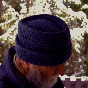 Crochet Pattern - Mens Hat - Cossack - Winter - Easy - Chunky - Newborn, Baby, Toddler, Boys, Teen, Mens, Mens Large, Mens X Large, XXL #112