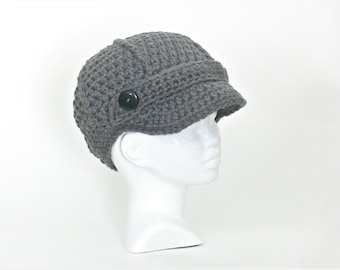 Patrón de crochet - Gorra de béisbol - Gorra para él y para ella, prematuro, recién nacido, niño pequeño, niños, niñas, adolescentes, hombres - mujeres Mediano, Grande, XL n.º 261.