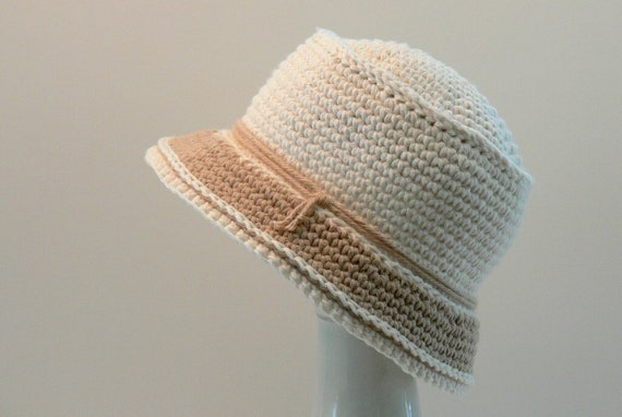Crochet Pattern - Mens Hat - Bucket Hat - Sun Hat - Double