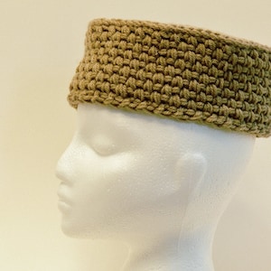 Easy Crochet Pattern - Mens Hat, Pill Box, Cossack, Chunky Hat, Toddler, Girls, Boys, Teen, Womens, Mens, L, XL, XXL, Meadowvale Studio #156