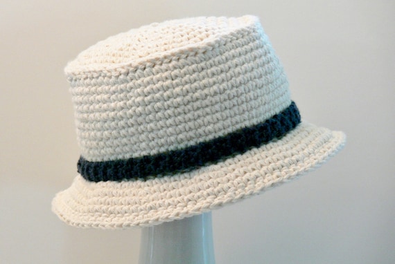 Crochet Pattern Boys Hat Mens Hat Sun Hat Bucket Hat Size Baby, Toddler,  Boys, Teen, Men's, Men's L, XL, Meadowvale Studio 118 