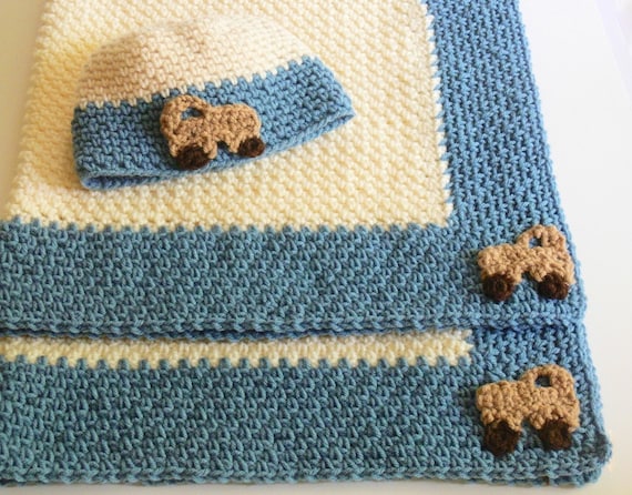 Crochet Pattern Baby Blanket Baby Hat Boys Girls Star Car Flower Sizes Small Preemie Preemie Newborn Baby Toddler 141