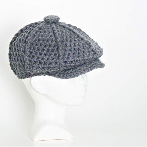 Crochet Pattern Newsboy Cap Gatsby Hat Pageboy Hat Bakers Etsy